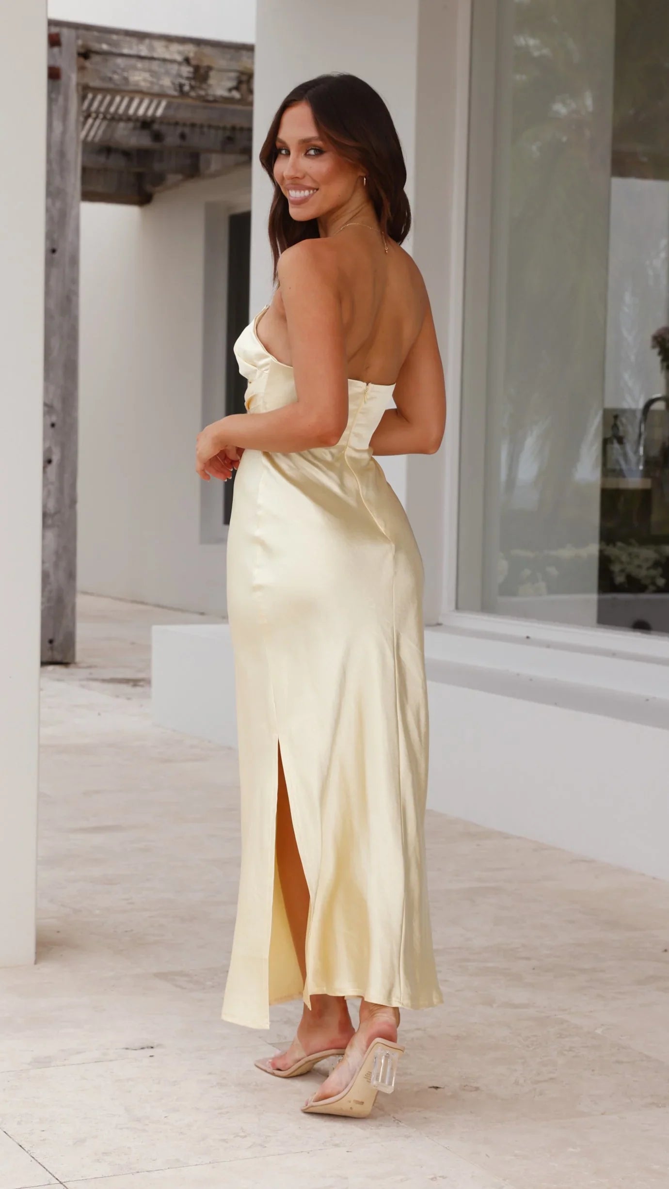 Valerie Maxi Dress - Yellow