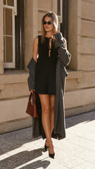 Sweeny Mini Dress - Black