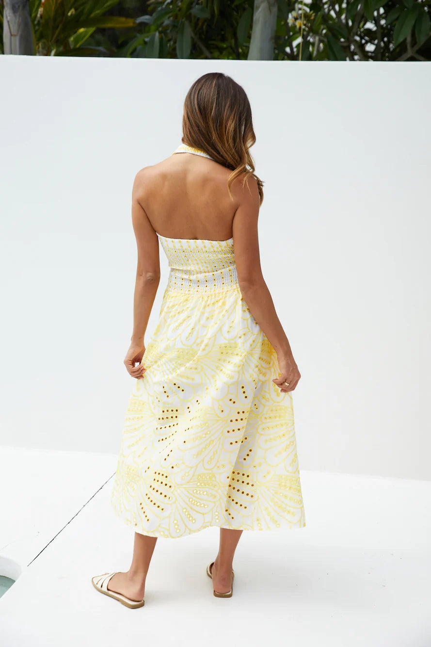 Sunlit Shores Maxi Dress